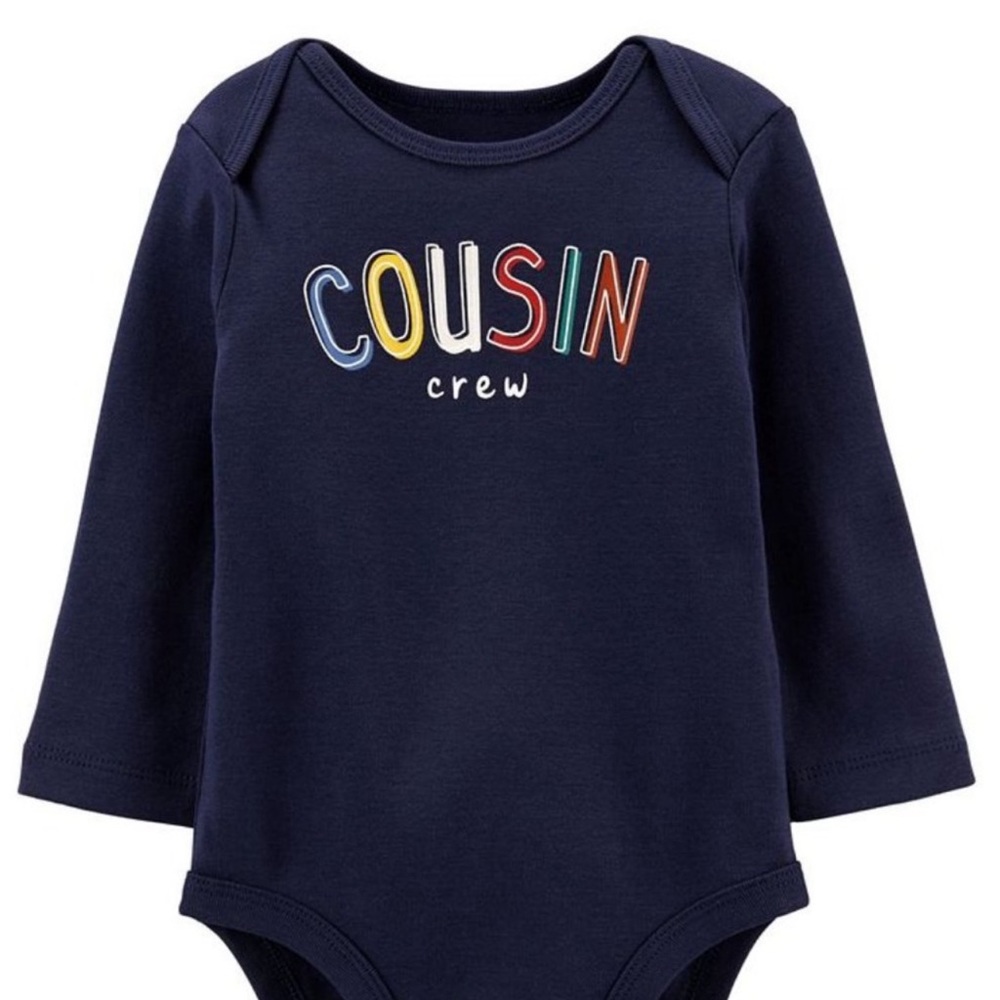 Cousin Crew Long Sleeve Bodysuit